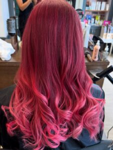 Creative hair colour at Cutting Room, Rotherham