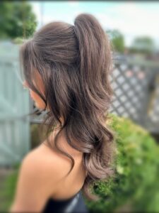 Pretty ponytail at Cutting Room Salon in Wickersley Pretty ponytail at Cutting Room Salon in Wickersley